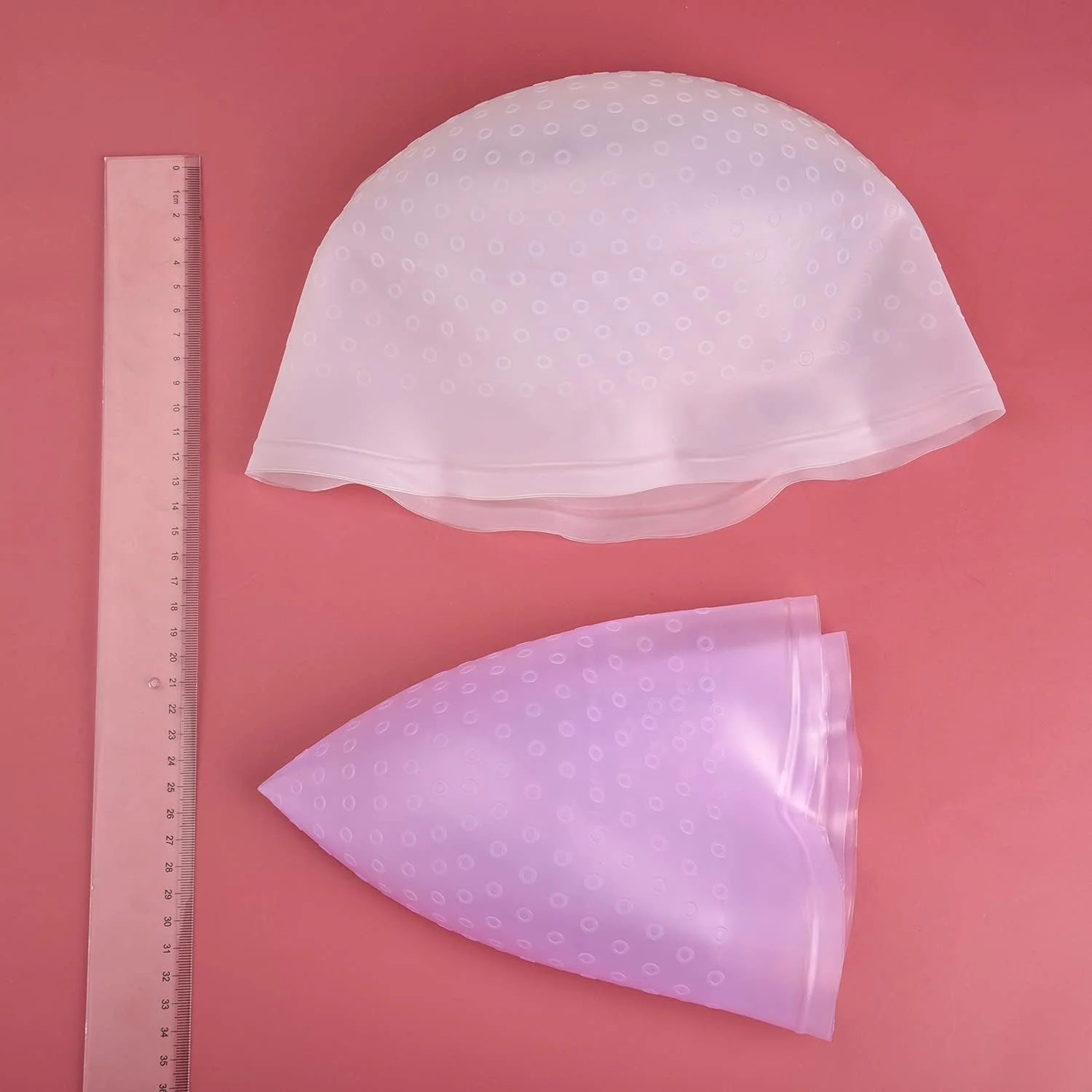 کلاه مش سیلیکونی NAUZE، یک عدد، کلاه رنگساژ و هایلایت حرفه ای، قابل استفاده مجدد برای رنگ کردن مو، آرایشگری (صورتی) کلاه مش سیلیکونی NAUZE، یک عدد، کلاه رنگساژ و هایلایت حرفه ای، قابل استفاده مجدد برای رنگ کردن مو، آرایشگری (صورتی)