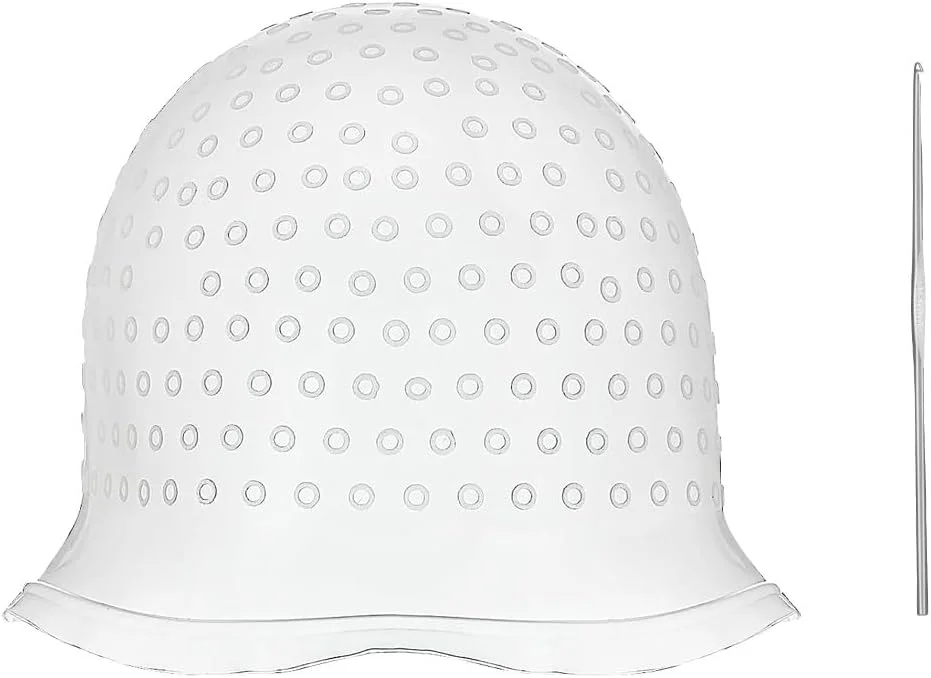 یک عدد کلاه مش و هایلایت حرفه ای قابل استفاده مجدد، ابزار رنگ آمیزی موی سالنی، سفید، آبی، صورتی (آبی) یک عدد کلاه مش و هایلایت حرفه ای قابل استفاده مجدد، ابزار رنگ آمیزی موی سالنی، سفید، آبی، صورتی (آبی)