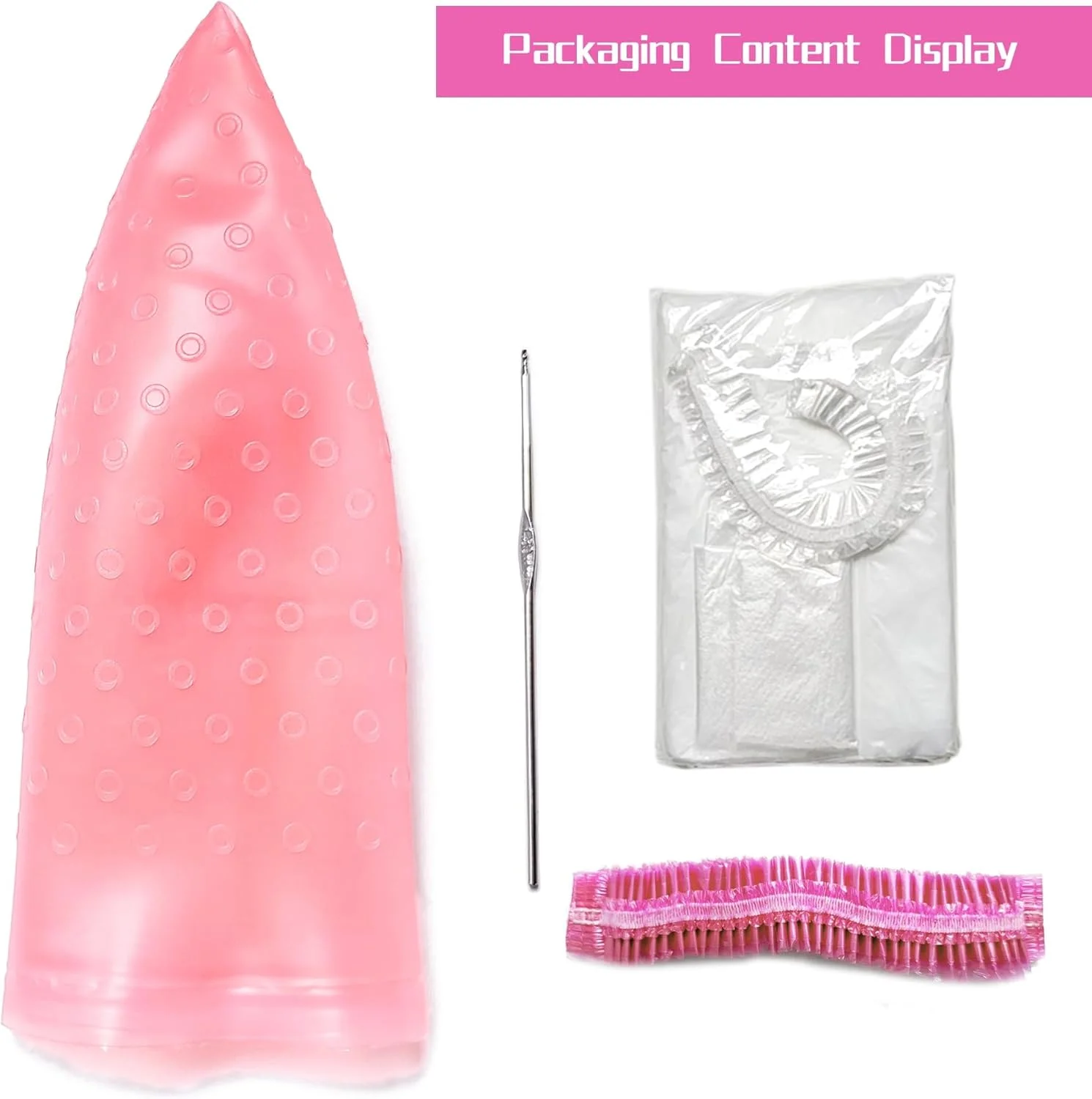 ست ۹ تکه کلاه مش، کلاه مش سیلیکونی رنگ مو با سوراخ، کلاه مش قابل استفاده مجدد با قلاب برای سالن خانگی، مجموعه ابزار رنگ آمیزی موی حرفه ای برای زنان و مردان