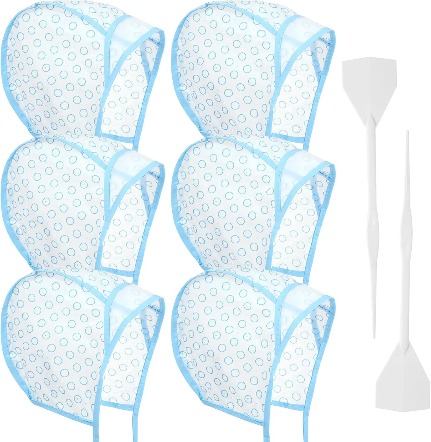 کیت کلاه مش مو APLZGMG شامل 6 عدد کلاه مش مو، کلاه رنگ مو با قلاب های پلاستیکی برای رنگ و هایلایت آسان مو، ابزار آرایشگری رنگ مو کیت کلاه مش مو APLZGMG شامل 6 عدد کلاه مش مو، کلاه رنگ مو با قلاب های پلاستیکی برای رنگ و هایلایت آسان مو، ابزار آرایشگری رنگ مو