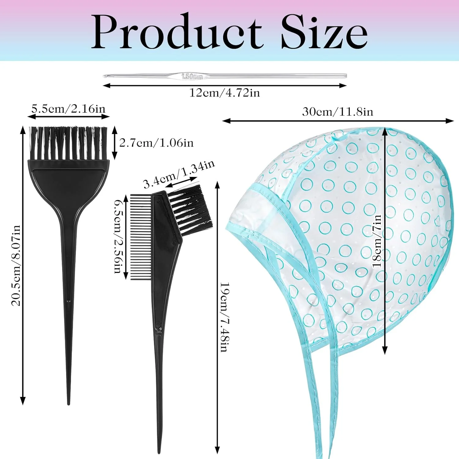 کلاه مش مو 3 عددی، کیت کلاه مش، کلاه مش با 3 قلاب فلزی و 2 شانه و برس رنگ مو برای رنگ کردن مو در سالن، آرایشگری و رنگ کردن مو به صورت شخصی، کلاه مش آبی کلاه مش مو 3 عددی، کیت کلاه مش، کلاه مش با 3 قلاب فلزی و 2 شانه و برس رنگ مو برای رنگ کردن مو در سالن، آرایشگری و رنگ کردن مو به صورت شخصی، کلاه مش آبی