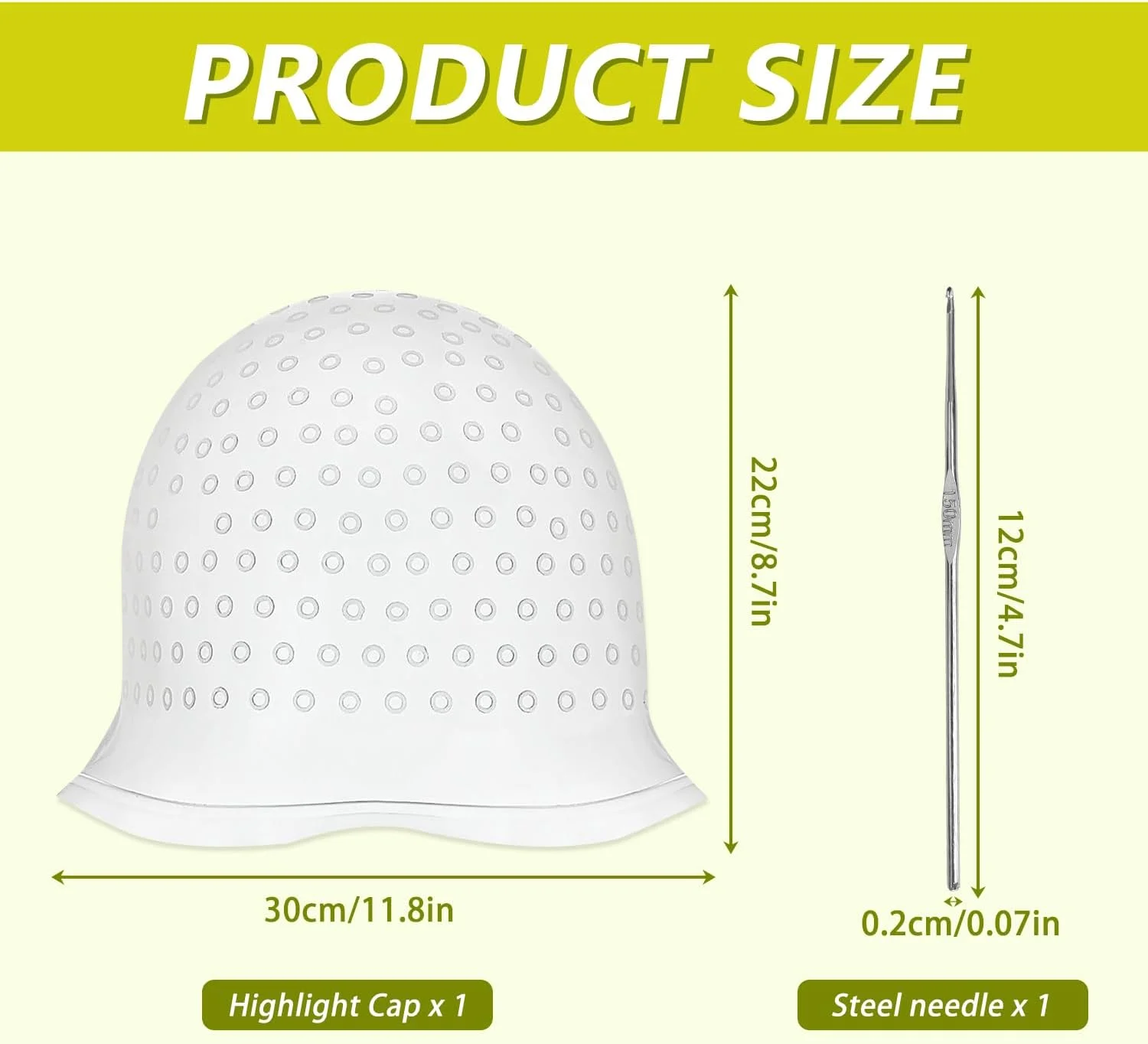 کلاه مش RUGBOL، کیت مش مو بلوند، کیت رنگ مو برای ابزار حرفه ای آرایشگری سیلیکونی سالن برای زنان و مردان