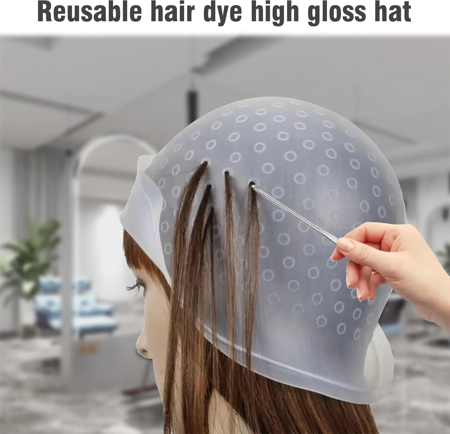 کیت کلاه مش 3 عددی، کلاه مش مو سیلیکونی، کلاه مش قابل استفاده مجدد با قلاب و برس رنگ آمیزی، کیت کلاه مش و قلاب برای رنگ کردن مو، مناسب استفاده در سالن های آرایشی و منزل برای خانم ها و آقایان کیت کلاه مش 3 عددی، کلاه مش مو سیلیکونی، کلاه مش قابل استفاده مجدد با قلاب و برس رنگ آمیزی، کیت کلاه مش و قلاب برای رنگ کردن مو، مناسب استفاده در سالن های آرایشی و منزل برای خانم ها و آقایان