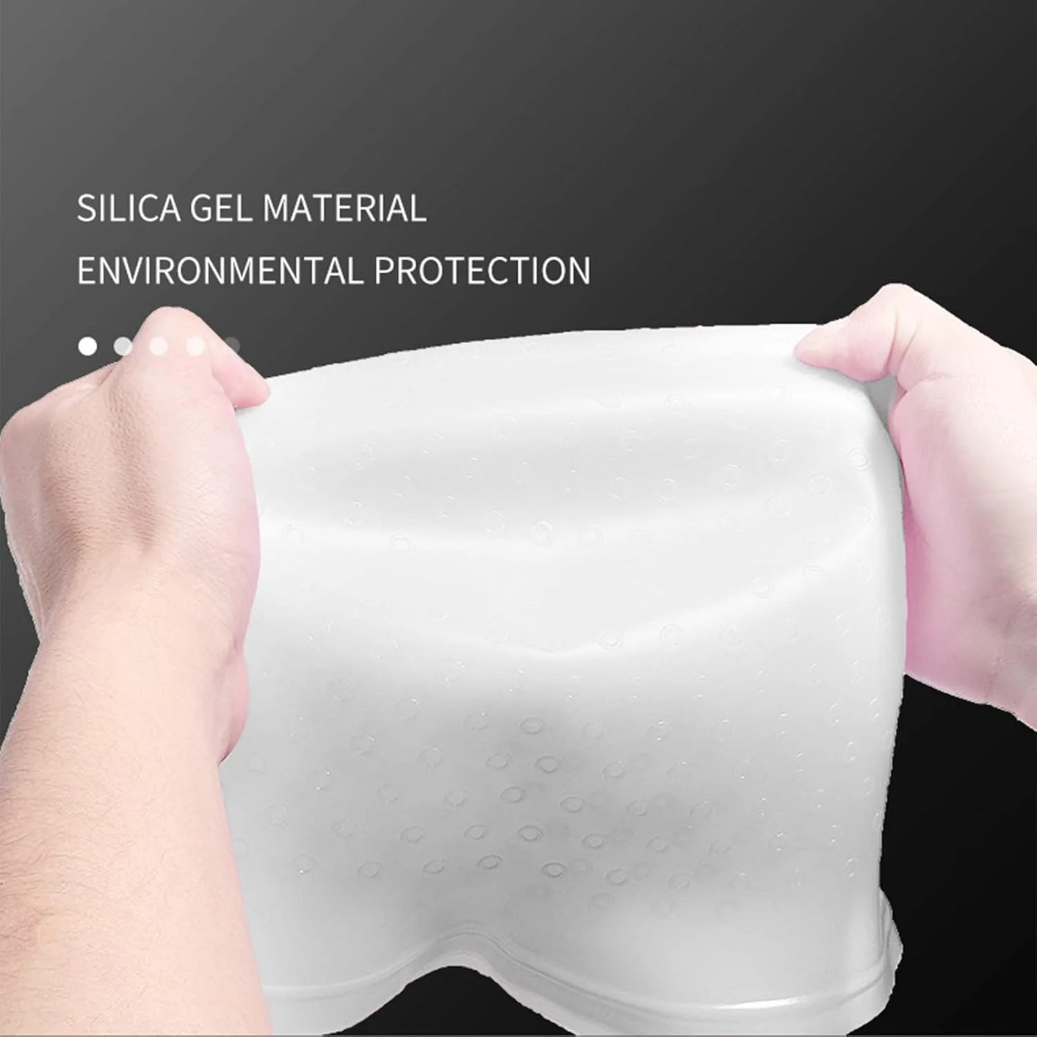 کلاه مش مو سیلیکونی قابل استفاده مجدد BORDSTRACT سفید با قلاب فلزی برای آرایشگاه یا رنگ کردن مو در خانه کلاه مش مو سیلیکونی قابل استفاده مجدد BORDSTRACT سفید با قلاب فلزی برای آرایشگاه یا رنگ کردن مو در خانه