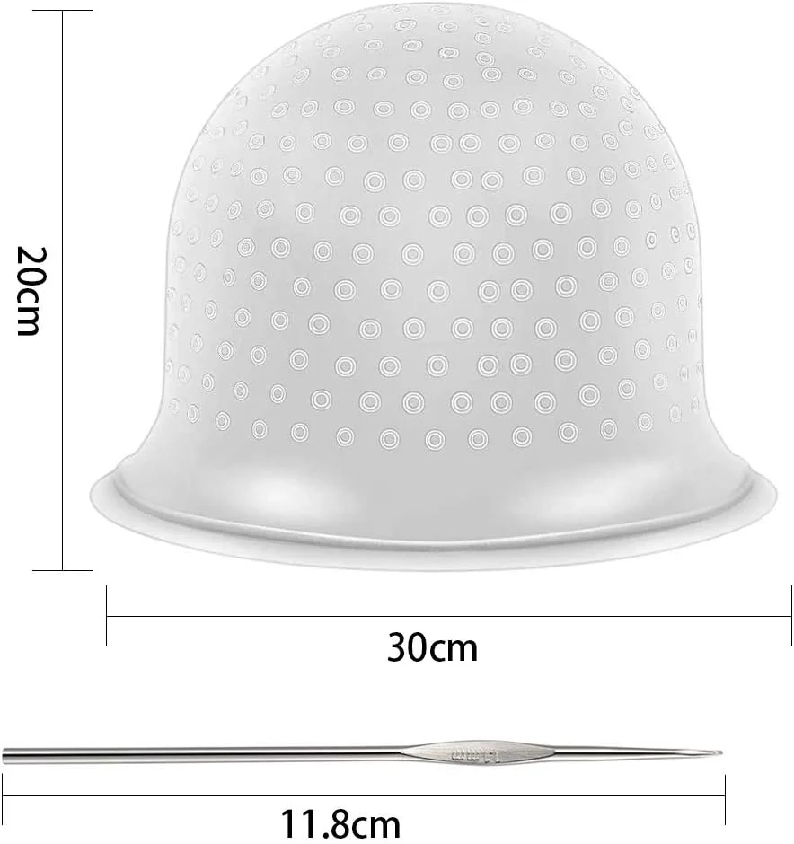 کلاه رنگ مو سیلیکونی، کلاه هایلایت مو، کلاه رنگ مو قابل استفاده مجدد، کلاه رنگ آمیزی با قلاب، برای رنگ کردن مو در خانه یا سالن برای زنان و دختران کلاه رنگ مو سیلیکونی، کلاه هایلایت مو، کلاه رنگ مو قابل استفاده مجدد، کلاه رنگ آمیزی با قلاب، برای رنگ کردن مو در خانه یا سالن برای زنان و دختران