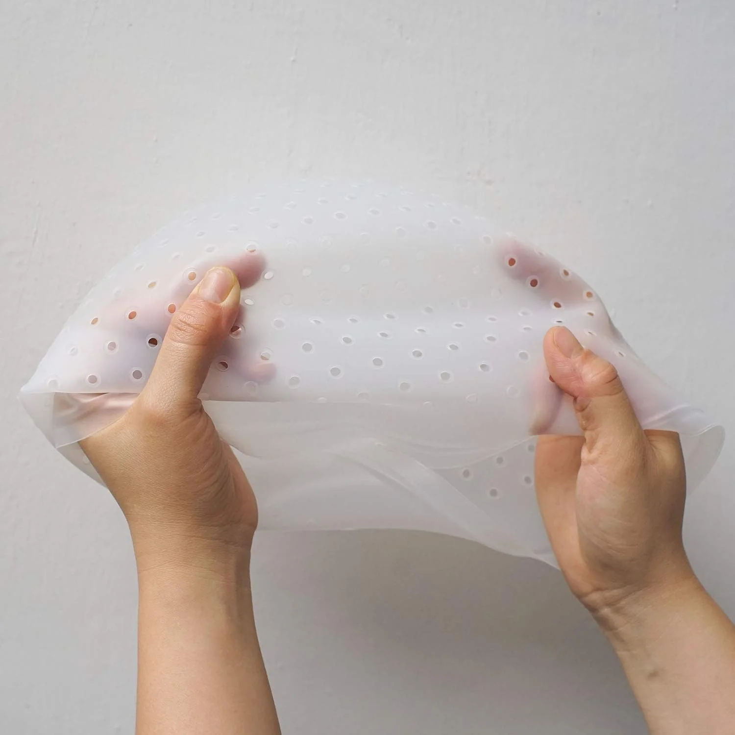 کلاه مش مو سوراخ دار لوساریا با کیت قلاب، کلاه رنگ سیلیکونی، کلاه فراستینگ، کلاه هایلایت DIY در خانه، آرایشگاه، کلاه هایلایت قابل استفاده مجدد، از قبل پانچ شده 3 عدد (سفید)