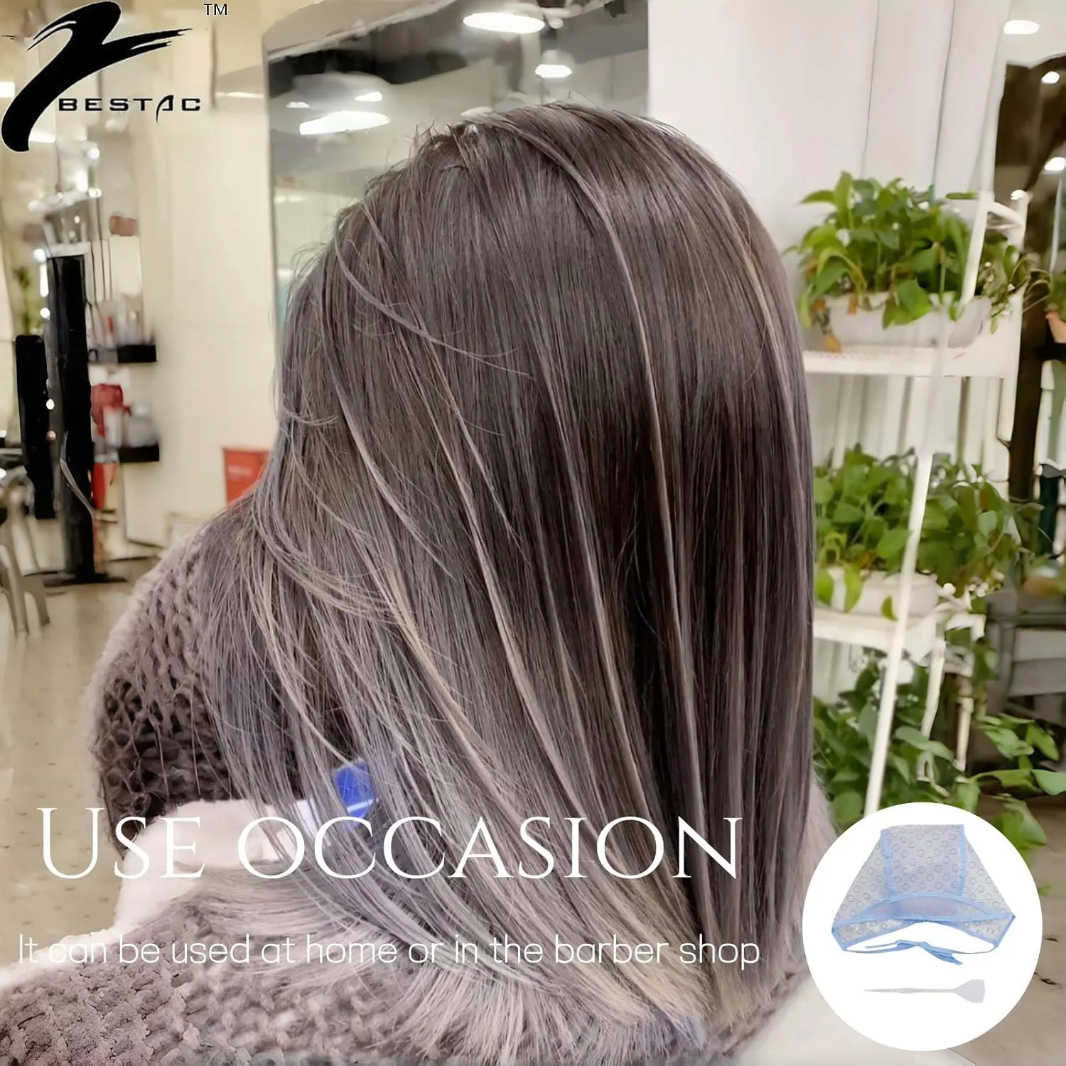 بستک، 6 عدد کلاه رنگ مو، کلاه مش فویلی، کلاه رنگ مو به همراه قلاب پلاستیکی، ست ابزار آرایشگری سالن، کلاه رنگساژ (آبی) بستک، 6 عدد کلاه رنگ مو، کلاه مش فویلی، کلاه رنگ مو به همراه قلاب پلاستیکی، ست ابزار آرایشگری سالن، کلاه رنگساژ (آبی)