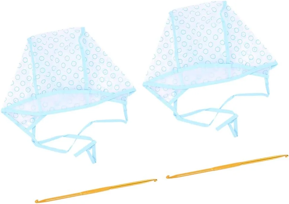 دو ست کلاه مش مو یکبار مصرف با 2 عدد قلاب برای رنگ کردن مو در سالن دو ست کلاه مش مو یکبار مصرف با 2 عدد قلاب برای رنگ کردن مو در سالن