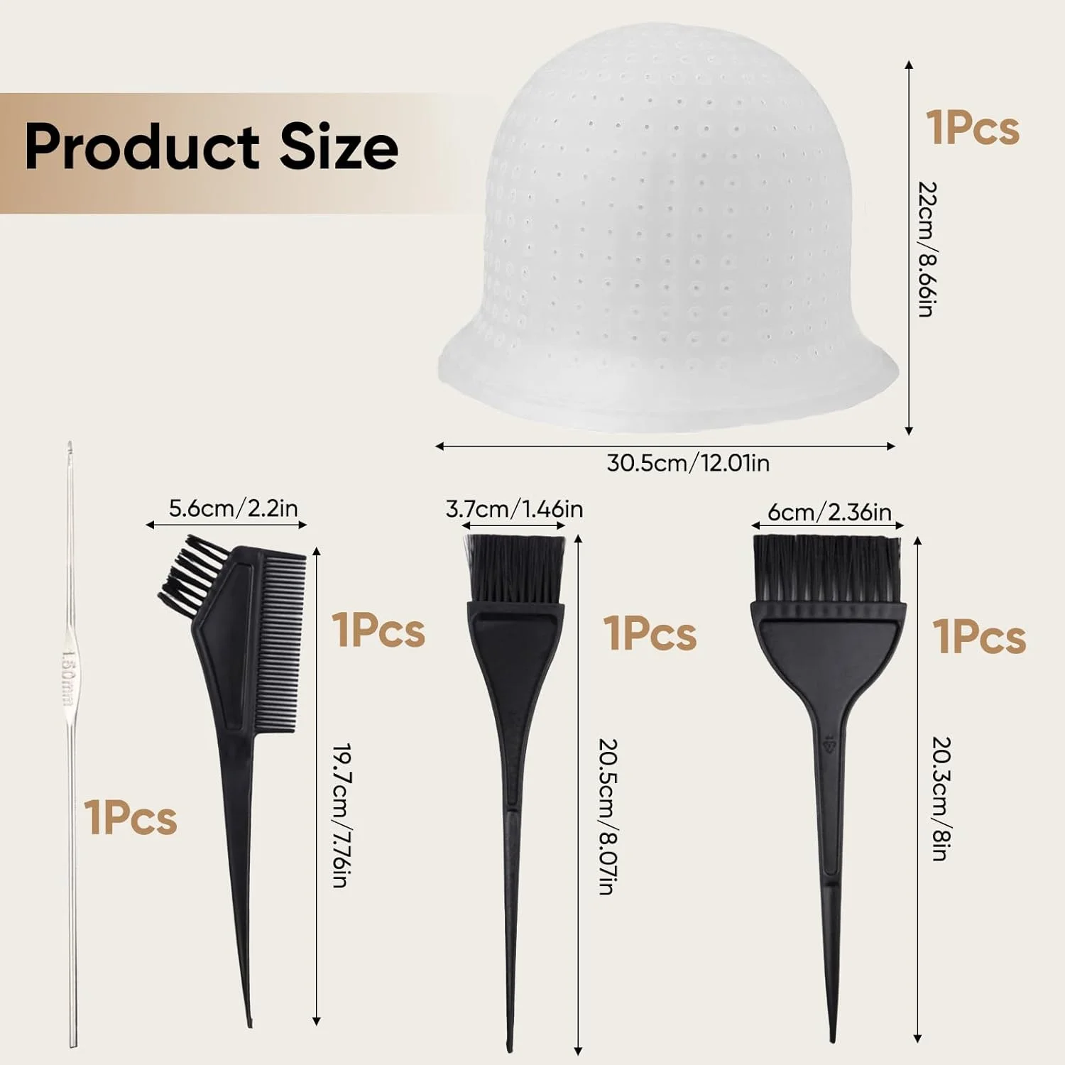 کلاه مش مو: کلاه مش با سوزن قلاب بافی و برس رنگ مو - کلاه مش یخی قابل استفاده مجدد - آرایشگری سیلیکونی حرفه ای سالن برای زنان و مردان کلاه مش مو: کلاه مش با سوزن قلاب بافی و برس رنگ مو - کلاه مش یخی قابل استفاده مجدد - آرایشگری سیلیکونی حرفه ای سالن برای زنان و مردان