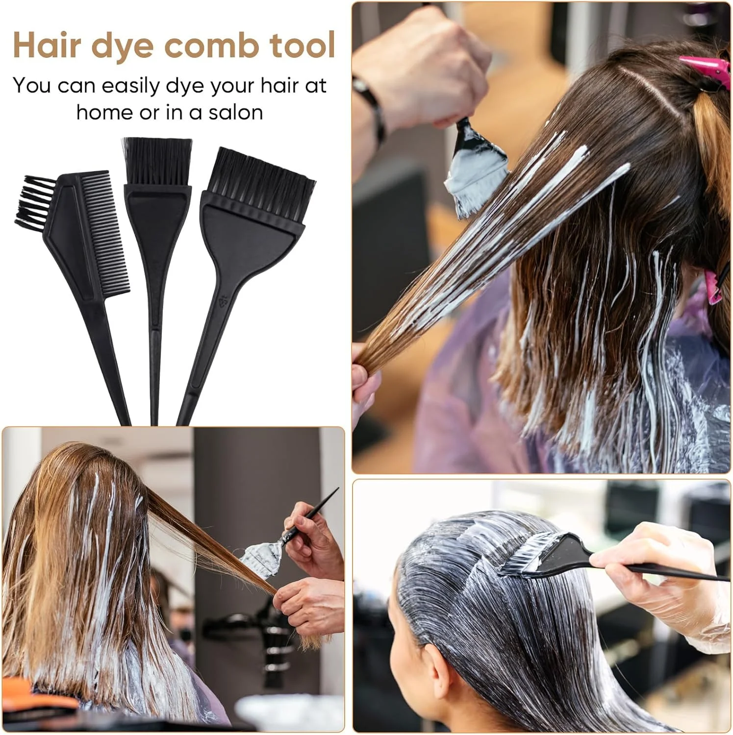 کلاه مش مو: کلاه مش با سوزن قلاب بافی و برس رنگ مو - کلاه مش یخی قابل استفاده مجدد - آرایشگری سیلیکونی حرفه ای سالن برای زنان و مردان کلاه مش مو: کلاه مش با سوزن قلاب بافی و برس رنگ مو - کلاه مش یخی قابل استفاده مجدد - آرایشگری سیلیکونی حرفه ای سالن برای زنان و مردان