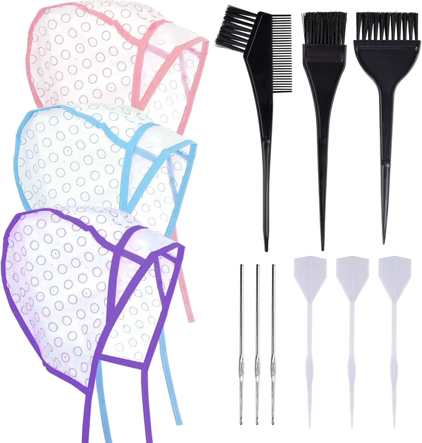 کلاه مش مو، کلاه مش با قلاب برای رنگ کردن مو در سالن کلاه مش مو، کلاه مش با قلاب برای رنگ کردن مو در سالن