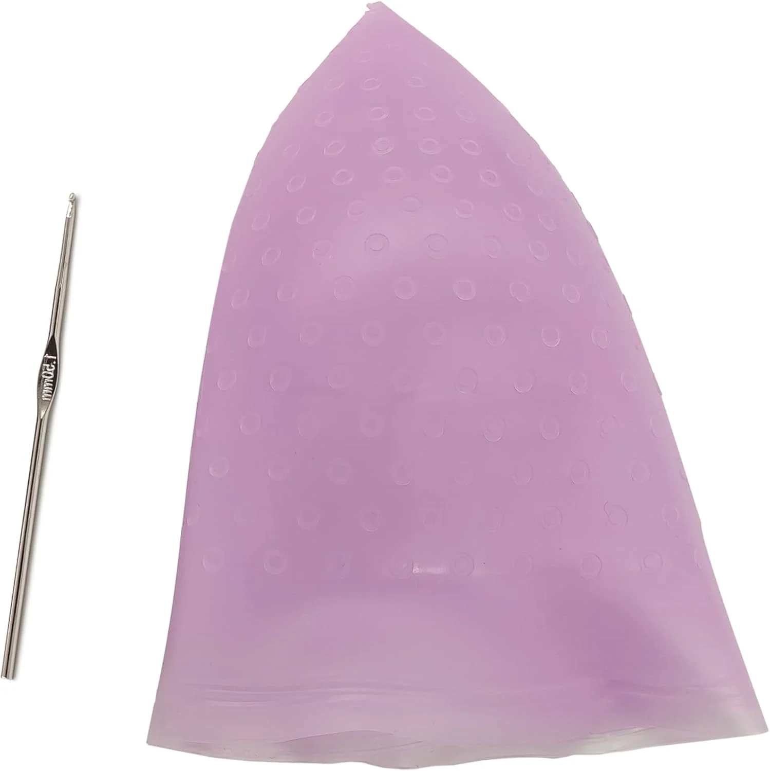 کلاه مش با سوراخ، سوراخ های از پیش پانچ شده، کلاه مش، کلاه مش سیلیکونی، کلاه مش موی بلند با سوزن، کلاه مش، کلاه با سوراخ های زیاد برای رنگ