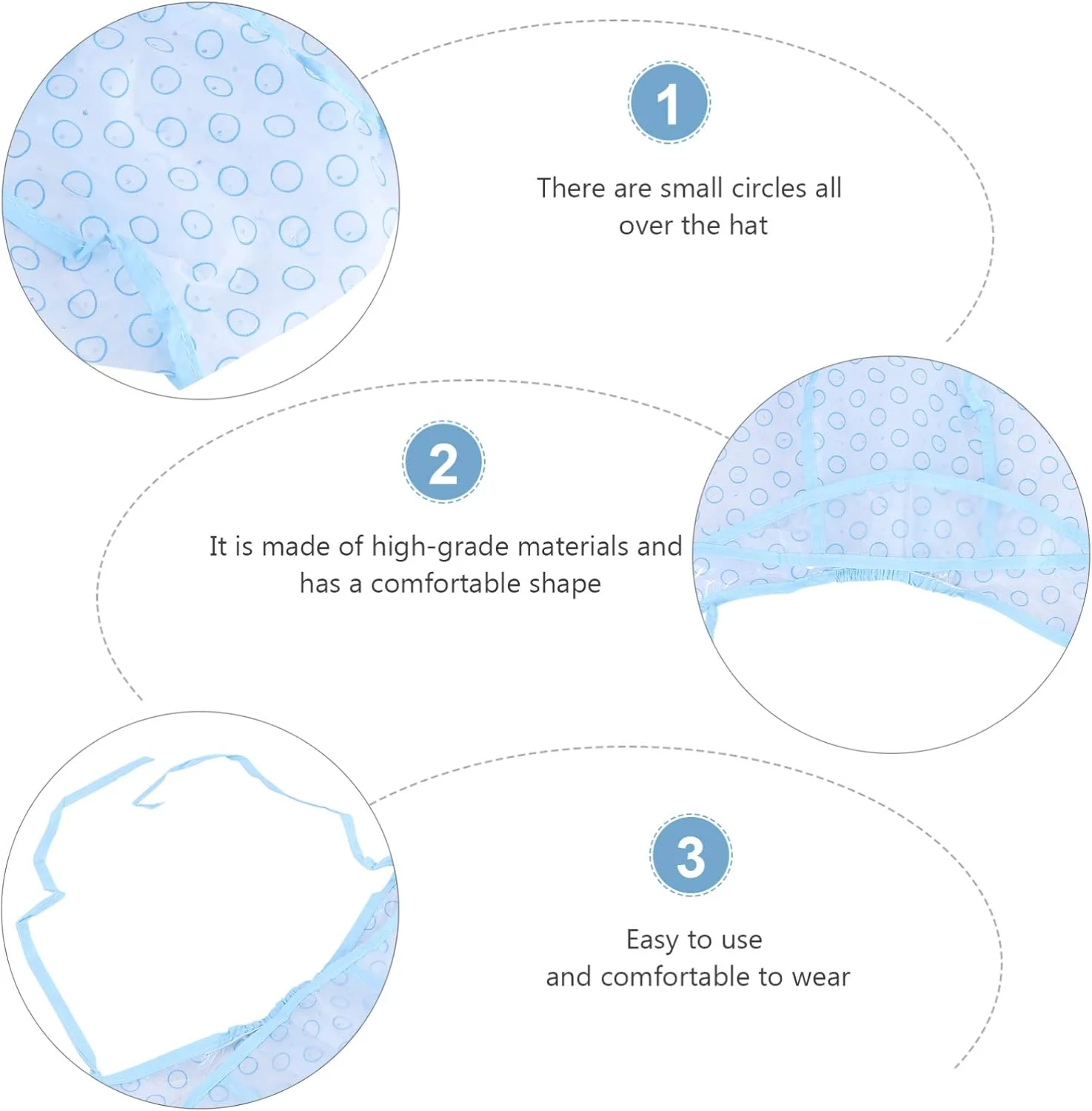 لوروز، کیت کلاه مش مو 30 عددی، کلاه رنگ مو برای هایلایت با قلاب پلاستیکی مناسب برای استفاده در خانه و سالن (آبی) لوروز، کیت کلاه مش مو 30 عددی، کلاه رنگ مو برای هایلایت با قلاب پلاستیکی مناسب برای استفاده در خانه و سالن (آبی)