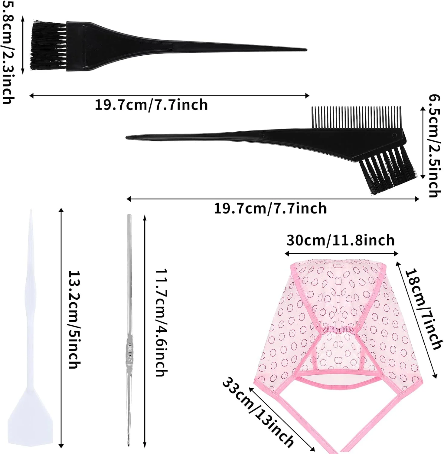 مجموعه 10 عددی هایلایت مو Yolev، کلاه هایلایت مو، کیت رنگ مو با قلاب های پلاستیکی برای رنگ کردن و آرایشگری مو در سالن مجموعه 10 عددی هایلایت مو Yolev، کلاه هایلایت مو، کیت رنگ مو با قلاب های پلاستیکی برای رنگ کردن و آرایشگری مو در سالن