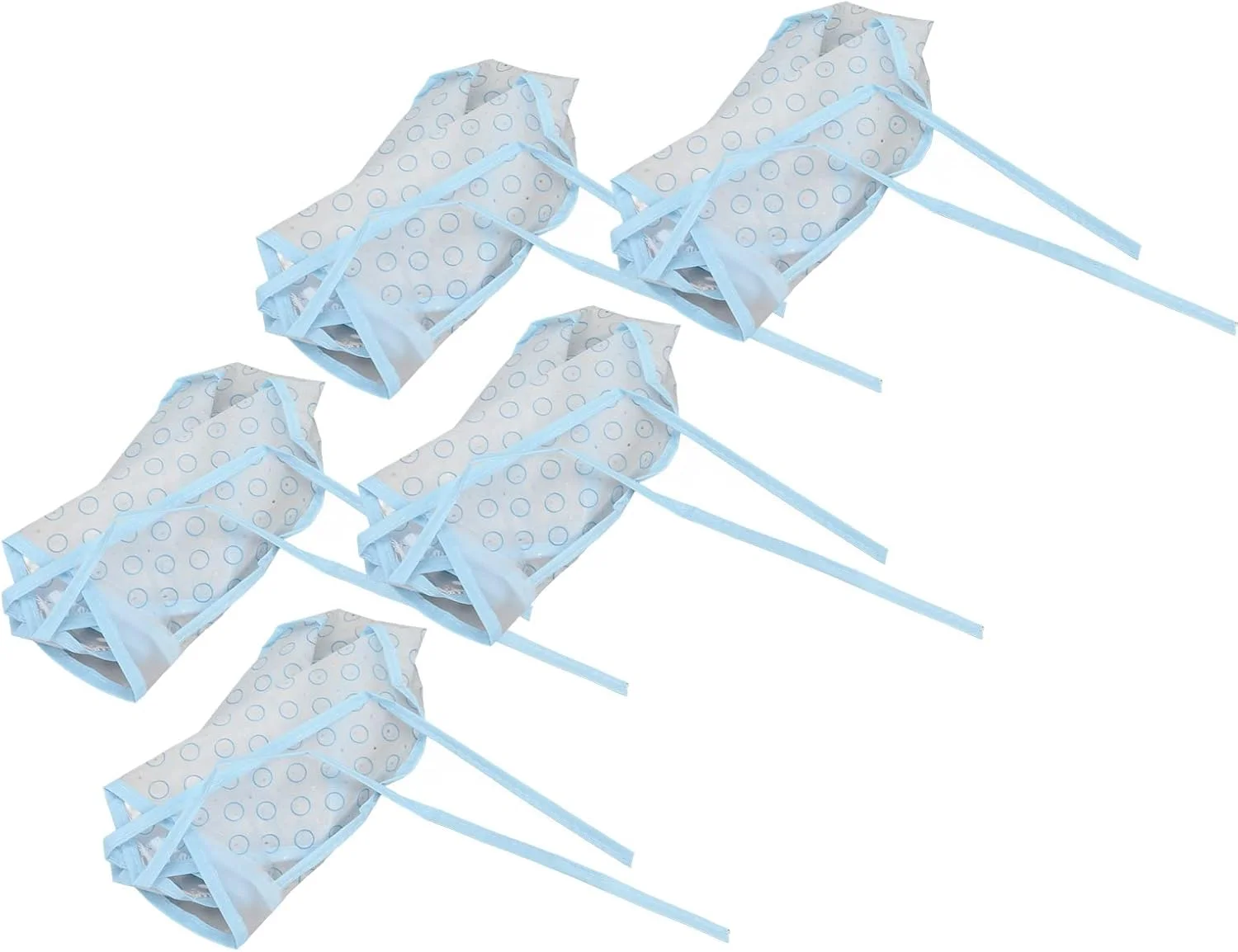 کلاه مش مو به همراه قلاب پلاستیکی، 5 عدد کلاه مش برای هایلایت کردن مو در خانه و سالن