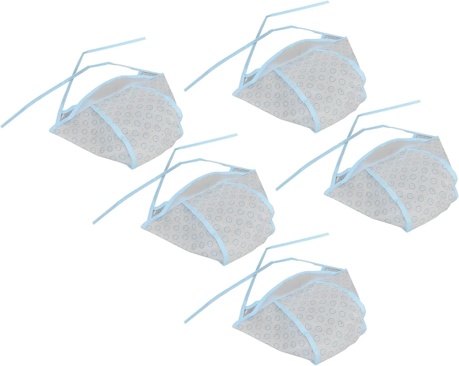 کلاه مش مو به همراه قلاب پلاستیکی، 5 عدد کلاه مش برای هایلایت کردن مو در خانه و سالن کلاه مش مو به همراه قلاب پلاستیکی، 5 عدد کلاه مش برای هایلایت کردن مو در خانه و سالن