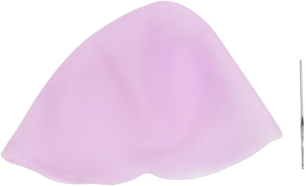 کلاه رنگ مو سیلیکونی حرفه ای سالن، قابل استفاده مجدد، برای هایلایت و رنگ کردن مو، بنفش کلاه رنگ مو سیلیکونی حرفه ای سالن، قابل استفاده مجدد، برای هایلایت و رنگ کردن مو، بنفش