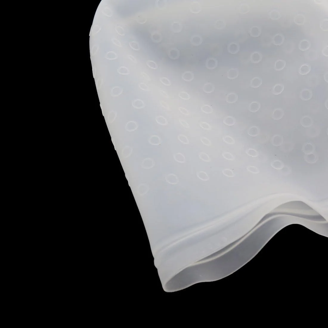 کلاه رنگ مو سیلیکونی سفید унисекс، ابزار استایل و هایلایت مو به همراه قلاب