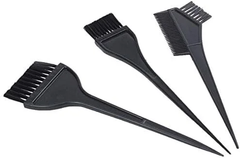 ست کاسه و برس رنگ مو 4 عددی مشکی پلاستیکی، مناسب آرایشگاه و استفاده شخصی ست کاسه و برس رنگ مو 4 عددی مشکی پلاستیکی، مناسب آرایشگاه و استفاده شخصی