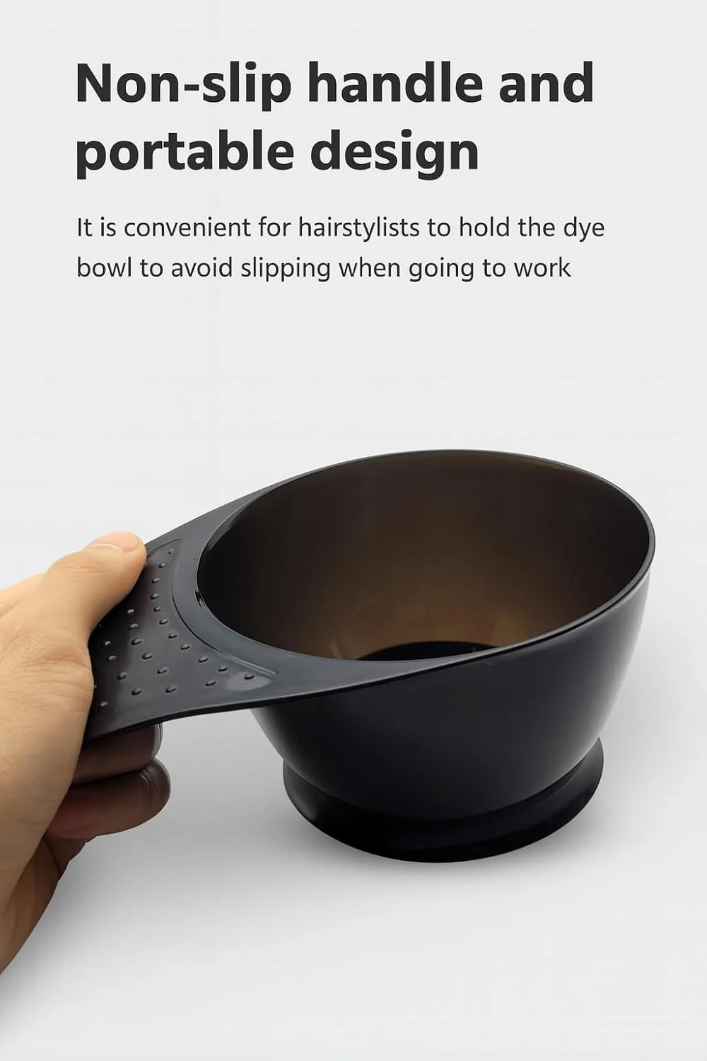 کاسه رنگ مو حرفه ای - دسته ضد لغزش، طراحی ضد ریزش، کاسه مخلوط پلاستیکی بادوام برای رنگ مو، روشن کننده، رنگ، استفاده در سالن و منزل - تمیز کردن آسان و قابل استفاده مجدد کاسه رنگ مو حرفه ای - دسته ضد لغزش، طراحی ضد ریزش، کاسه مخلوط پلاستیکی بادوام برای رنگ مو، روشن کننده، رنگ، استفاده در سالن و منزل - تمیز کردن آسان و قابل استفاده مجدد