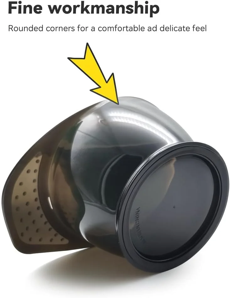 کاسه رنگ مو حرفه ای - دسته ضد لغزش، طراحی ضد ریزش، کاسه مخلوط پلاستیکی بادوام برای رنگ مو، روشن کننده، رنگ، استفاده در سالن و منزل - تمیز کردن آسان و قابل استفاده مجدد کاسه رنگ مو حرفه ای - دسته ضد لغزش، طراحی ضد ریزش، کاسه مخلوط پلاستیکی بادوام برای رنگ مو، روشن کننده، رنگ، استفاده در سالن و منزل - تمیز کردن آسان و قابل استفاده مجدد