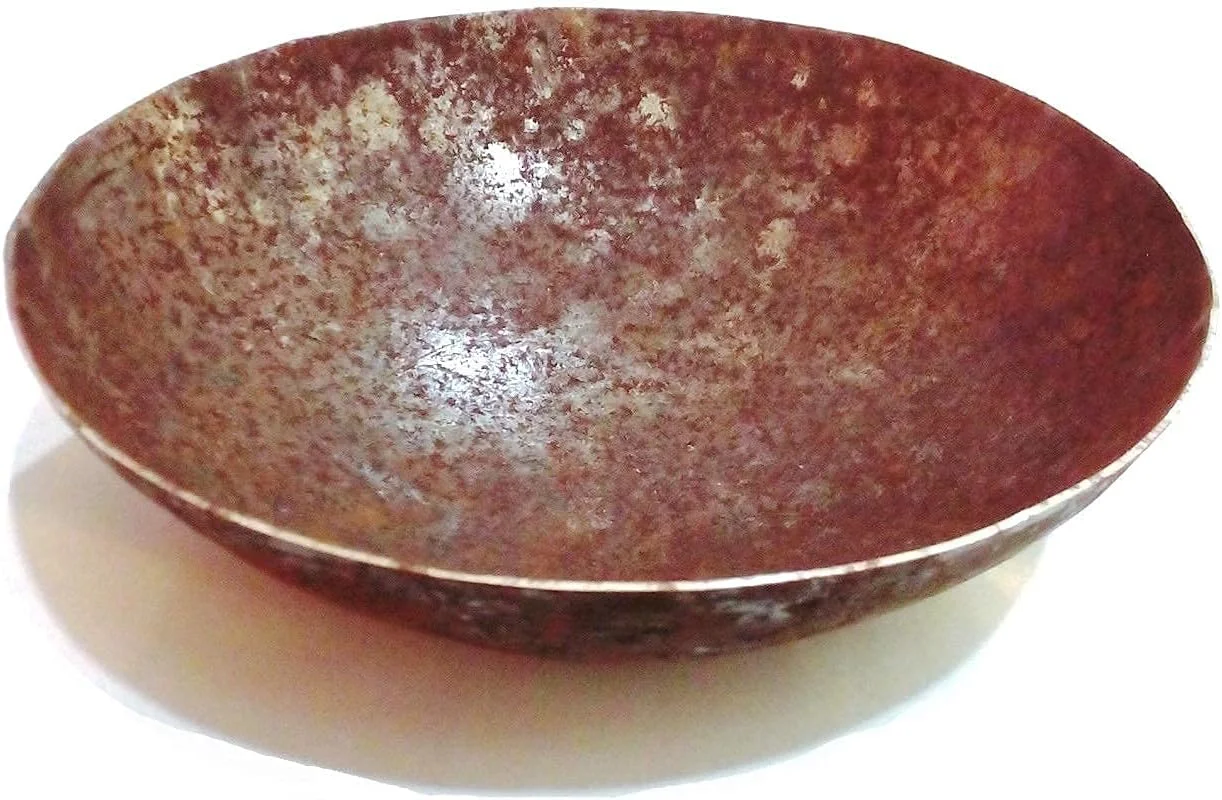 کاسه رنگ مو، حنا و مهندی از جنس آهن خالص و پرداخت نشده (سایز متوسط)، ۱ لیتر