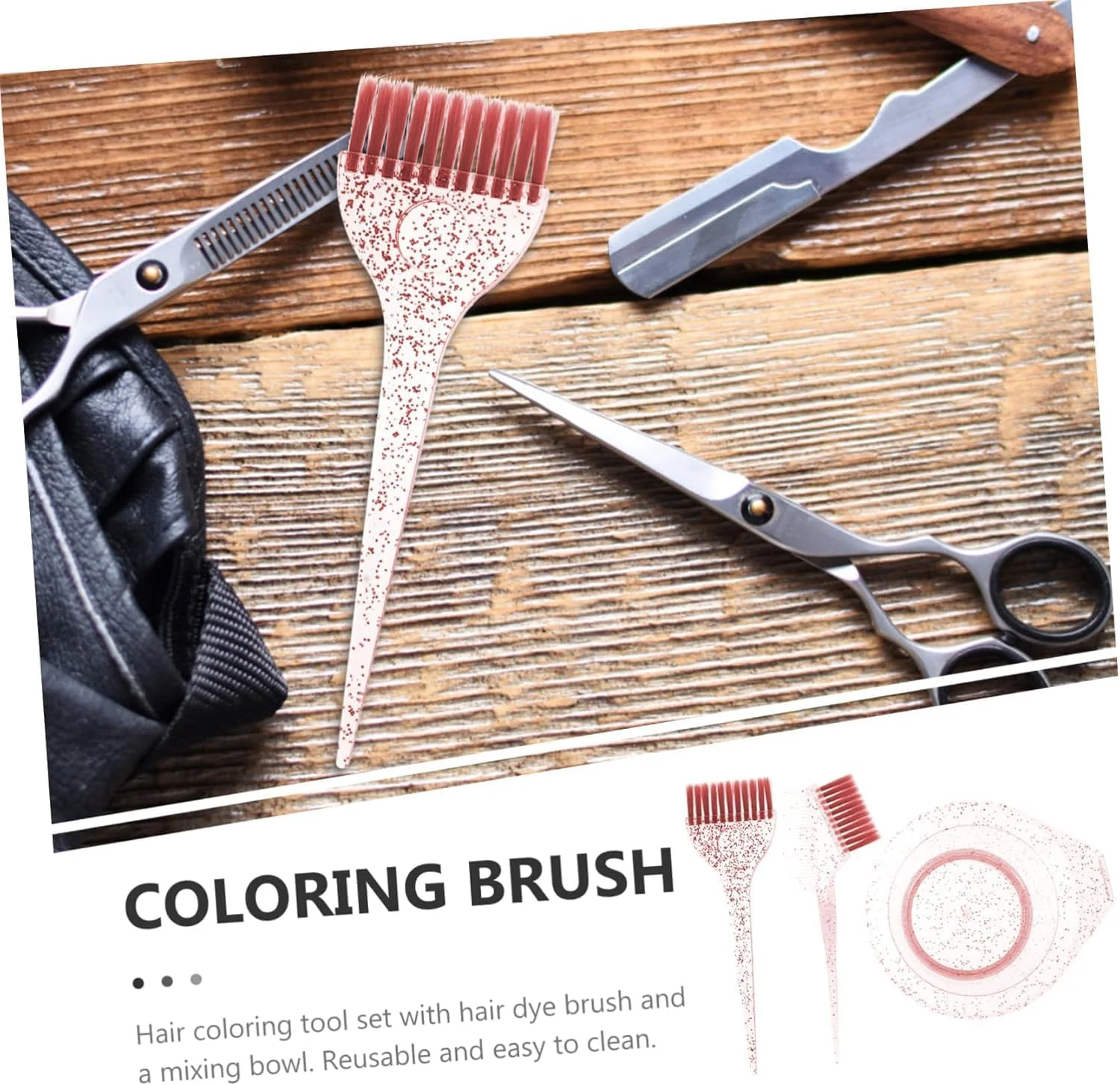 ست رنگ مو KASTWAVE شامل یک عدد کاسه مدرج ضخیم و یک عدد برس رنگ مو با الیاف نرم و منعطف - مناسب برای استفاده در منزل و سالن ست رنگ مو KASTWAVE شامل یک عدد کاسه مدرج ضخیم و یک عدد برس رنگ مو با الیاف نرم و منعطف - مناسب برای استفاده در منزل و سالن