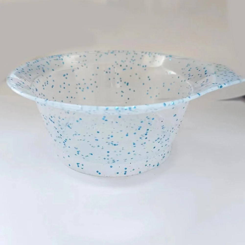 lasenersm 3 عدد کاسه رنگ مو کاسه اکلیلی رنگ مو کاسه مخلوط رنگ مو پلاستیکی کاسه گرد برای استفاده در خانه و سالن، چند رنگ