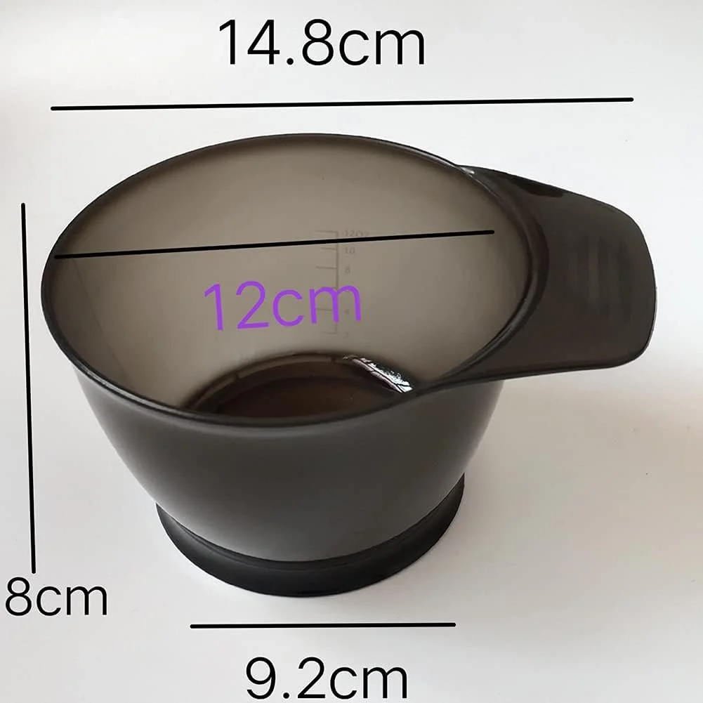 GSHLLO ست 4 عددی کاسه رنگ مو پلاستیکی، کاسه های مخلوط رنگ، ابزار رنگ آمیزی مو برای آرایشگاه GSHLLO ست 4 عددی کاسه رنگ مو پلاستیکی، کاسه های مخلوط رنگ، ابزار رنگ آمیزی مو برای آرایشگاه