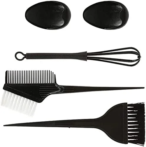 مجموعه 5 تکه برس و کاسه رنگ مو ELECDON به همراه کلاه گوش و همزن رنگ مجموعه 5 تکه برس و کاسه رنگ مو ELECDON به همراه کلاه گوش و همزن رنگ