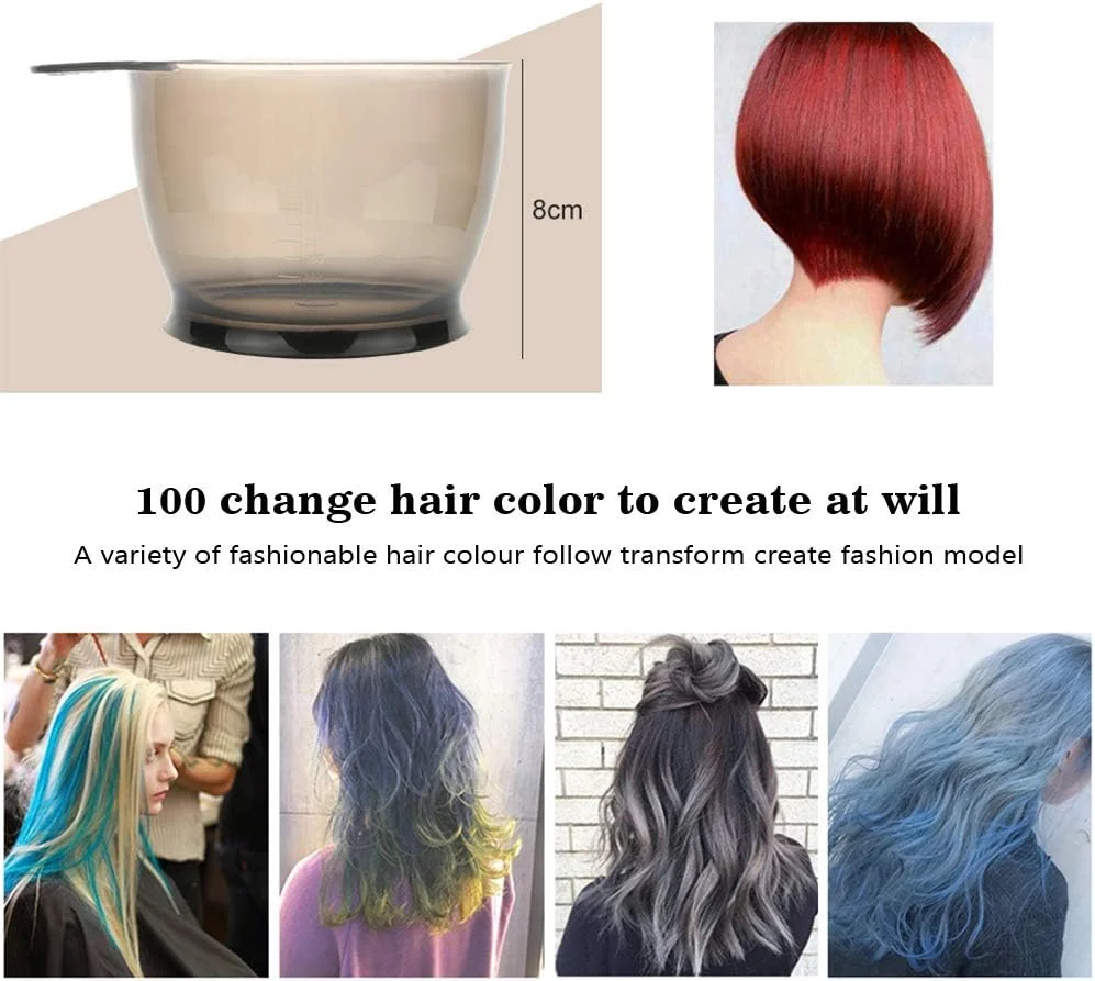 مجموعه کاسه و برس رنگ مو انسل - 5 تکه مجموعه کاسه و برس رنگ مو انسل - 5 تکه