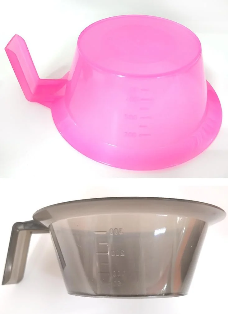 lasenersm 4 عدد کاسه مخلوط رنگ مو، کاسه رنگ مو، کاسه اپلیکاتور رنگ مو، کاسه های پلاستیکی مخلوط رنگ، ابزار رنگ آمیزی مو برای آرایشگاه خانگی، صورتی، خاکستری lasenersm 4 عدد کاسه مخلوط رنگ مو، کاسه رنگ مو، کاسه اپلیکاتور رنگ مو، کاسه های پلاستیکی مخلوط رنگ، ابزار رنگ آمیزی مو برای آرایشگاه خانگی، صورتی، خاکستری