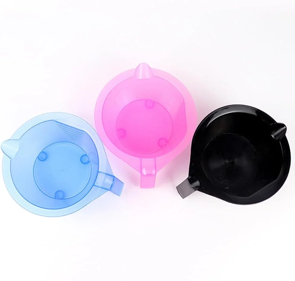 lasenersm دو عدد کاسه رنگ مو، کاسه رنگ مو، کاسه مخلوط رنگ پلاستیکی، کاسه اپلیکاتور رنگ، ابزار رنگ آمیزی مو برای سالن منزل (مشکی) lasenersm دو عدد کاسه رنگ مو، کاسه رنگ مو، کاسه مخلوط رنگ پلاستیکی، کاسه اپلیکاتور رنگ، ابزار رنگ آمیزی مو برای سالن منزل (مشکی)