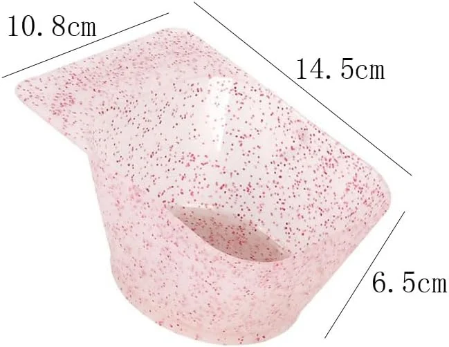 lasenersm دو عدد کاسه رنگ مو کاسه براق رنگ مو کاسه مخلوط کردن رنگ پلاستیکی کاسه مربعی اپلیکاتور ابزار رنگ آمیزی مو برای سالن منزل، صورتی lasenersm دو عدد کاسه رنگ مو کاسه براق رنگ مو کاسه مخلوط کردن رنگ پلاستیکی کاسه مربعی اپلیکاتور ابزار رنگ آمیزی مو برای سالن منزل، صورتی