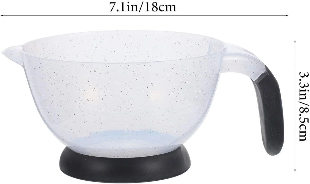 ظرف رنگ مو Beaupretty، 2 عدد کاسه رنگ مو، کاسه های مخلوط رنگ مو با دسته، مناسب برای درمان های روغنی DIY در آرایشگاه، کاسه های مخلوط مو ظرف رنگ مو Beaupretty، 2 عدد کاسه رنگ مو، کاسه های مخلوط رنگ مو با دسته، مناسب برای درمان های روغنی DIY در آرایشگاه، کاسه های مخلوط مو