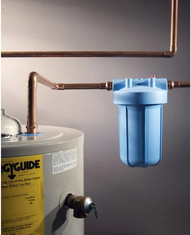 محفظه فیلتراسیون آب کل خانه Culligan HD-950A، ورودی/خروجی 1 اینچ، آبی، 1020704 محفظه فیلتراسیون آب کل خانه Culligan HD-950A، ورودی/خروجی 1 اینچ، آبی، 1020704