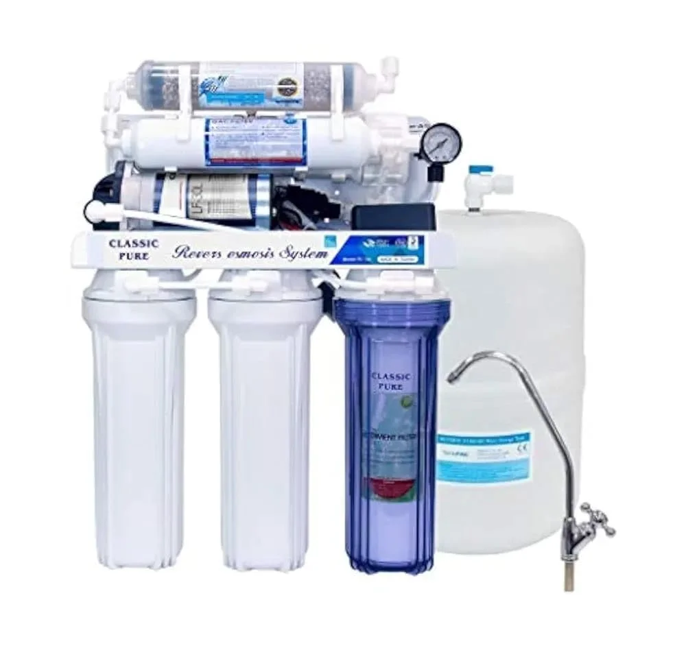 دستگاه تصفیه آب خانگی 6 مرحله ای اسمز معکوس دستگاه تصفیه آب خانگی 6 مرحله ای اسمز معکوس