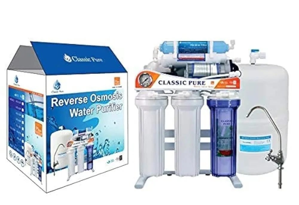 دستگاه تصفیه آب خانگی 6 مرحله ای اسمز معکوس دستگاه تصفیه آب خانگی 6 مرحله ای اسمز معکوس