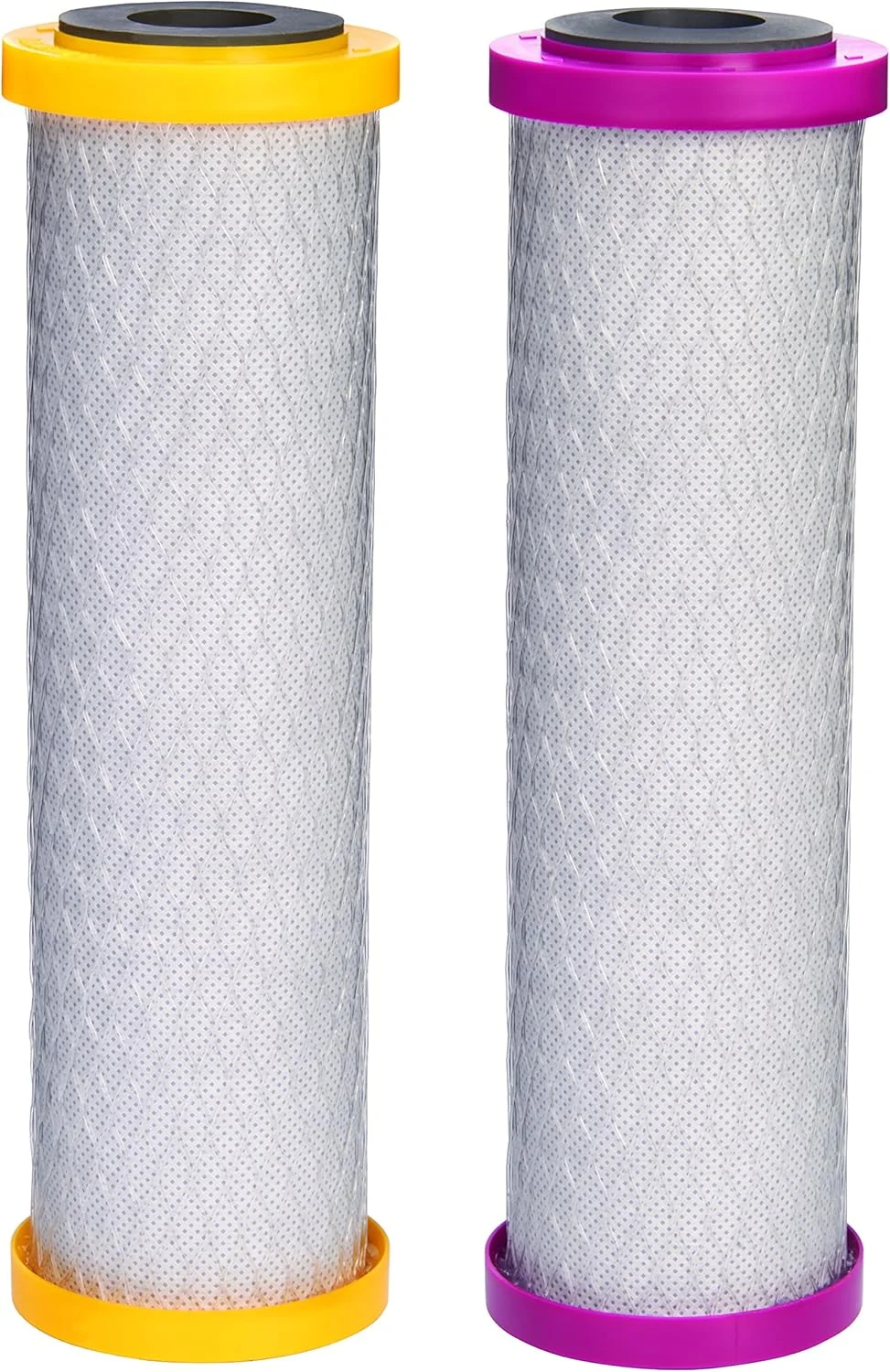 محفظه فیلتر آب زیر سینکی یونیورسال EcoPure EPU3 - دارای گواهینامه NSF - سیستم فیلتراسیون عالی - ساخته شده برای دوام، سفید