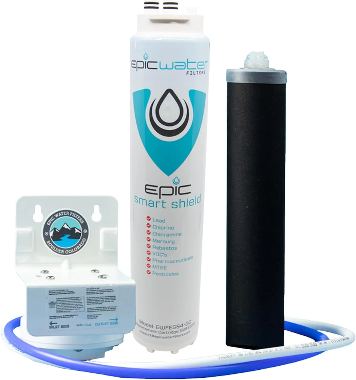 فیلتر آب شیرین کن خانگی Epic Water Filters Smart Shield مدل زیر سینکی NSF 53. نصب آسان و مستقیم. سیستم فیلتراسیون ساخت آمریکا. بدون پساب فیلتر آب شیرین کن خانگی Epic Water Filters Smart Shield مدل زیر سینکی NSF 53. نصب آسان و مستقیم. سیستم فیلتراسیون ساخت آمریکا. بدون پساب