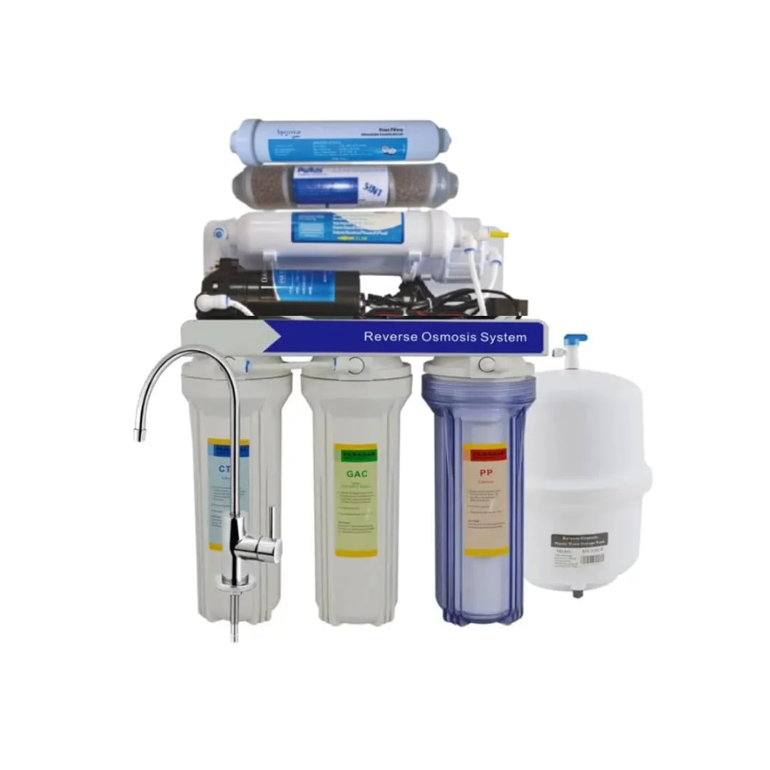 سیستم تصفیه آب اسمز معکوس 7 مرحله ای با فیلتر UV - سیستم فیلتر آب RO با فیلتر UV برای آشامیدن - سیستم فیلتراسیون آب زیر سینک با مخزن آب 5 گالن، شیر و پمپ تقویت کننده - برای خانه، دفتر سیستم تصفیه آب اسمز معکوس 7 مرحله ای با فیلتر UV - سیستم فیلتر آب RO با فیلتر UV برای آشامیدن - سیستم فیلتراسیون آب زیر سینک با مخزن آب 5 گالن، شیر و پمپ تقویت کننده - برای خانه، دفتر