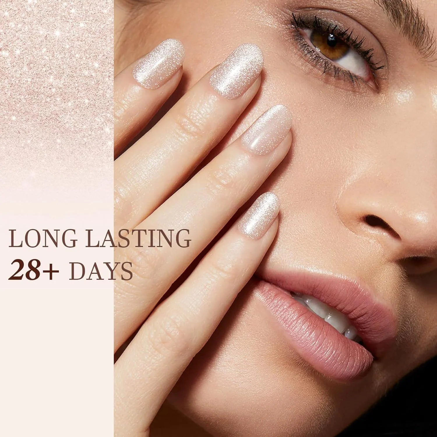 ست پودر دیپ ناخن AZUREBEAUTY، ست مایع پودر دیپ 4 رنگ اکلیلی پوست برهنه تمام فصل سینی بازیافت با فعال کننده بیس و تاپ کت برای سالن مانیکور هنر ناخن فرانسوی DIY در خانه.