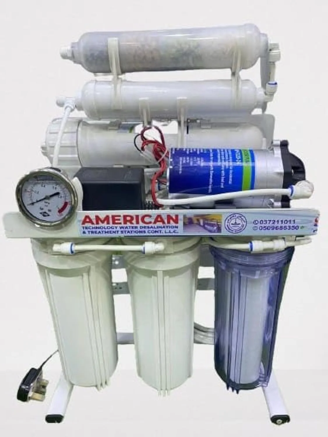 سیستم تصفیه آب اسمز معکوس 6 مرحله ای با تکنولوژی آمریکایی