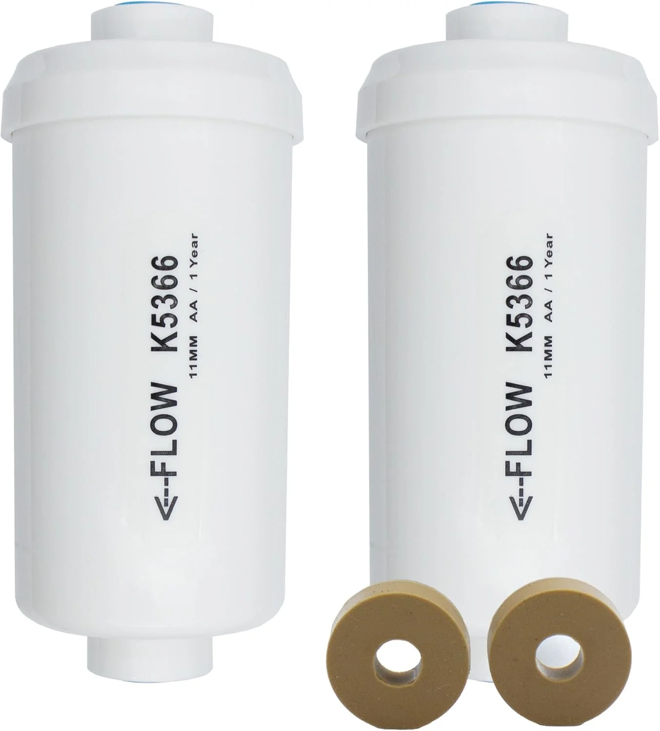 فیلتر فلوراید، جایگزین عناصر کاهنده آرسنیک و فلوراید PF-2، سازگار با سیستم فیلتراسیون گرانشی، مواد فیلتر طبیعی، بسته 2 عددی