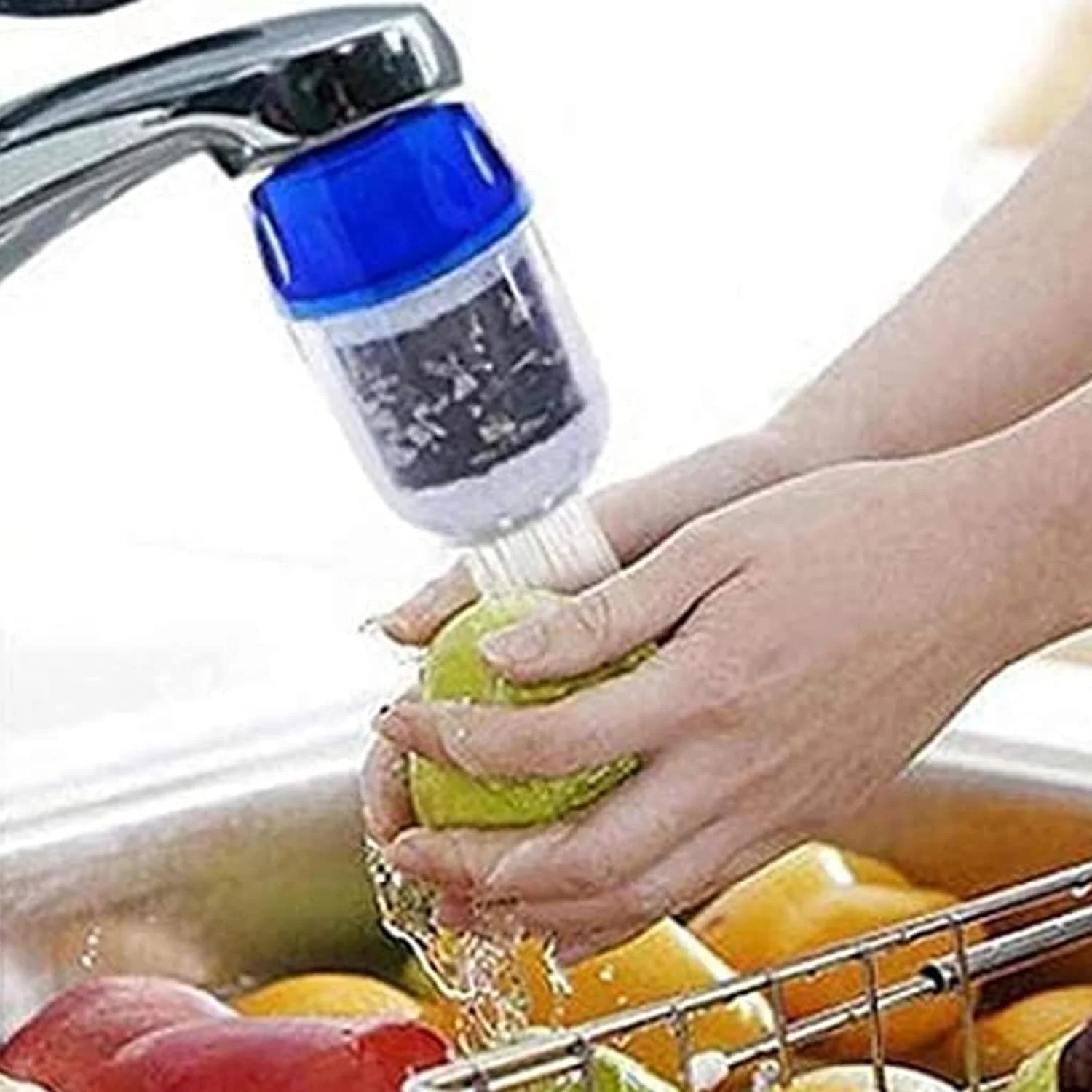 شیر تصفیه آب آشپزخانه Sulfar، فیلتر شیر کربن فعال برای آب آشامیدنی تمیز، اتصال سینک خانگی - آبی شیر تصفیه آب آشپزخانه Sulfar، فیلتر شیر کربن فعال برای آب آشامیدنی تمیز، اتصال سینک خانگی - آبی