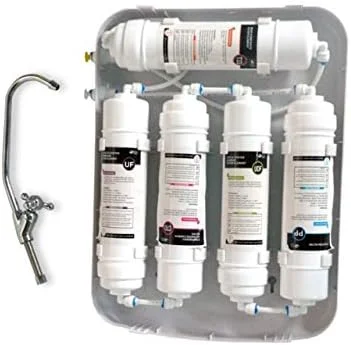 سیستم تصفیه آب زیر سینکی واترکلاب 5 مرحله ای، سفید سیستم تصفیه آب زیر سینکی واترکلاب 5 مرحله ای، سفید