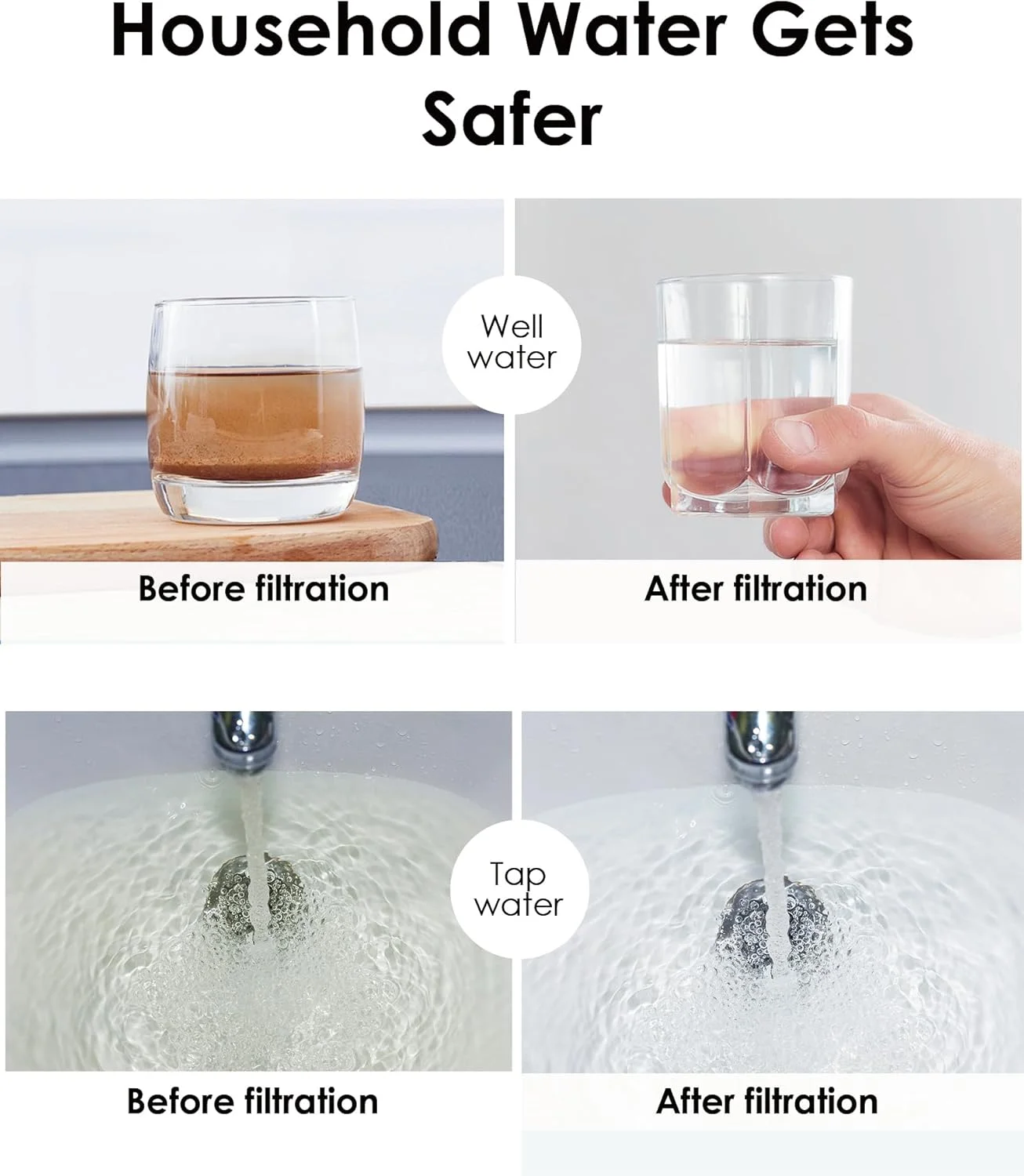 سیستم فیلتر آب کل خانه واتر دراپ، کاهش آهن و منگنز، با فیلترهای کربن و رسوب، فیلتراسیون 5 مرحله ای، کاهش آهن، سرب، کلر، بو، 2 مرحله ای WD-WHF21-FG، ورودی/خروجی 1 اینچ سیستم فیلتر آب کل خانه واتر دراپ، کاهش آهن و منگنز، با فیلترهای کربن و رسوب، فیلتراسیون 5 مرحله ای، کاهش آهن، سرب، کلر، بو، 2 مرحله ای WD-WHF21-FG، ورودی/خروجی 1 اینچ