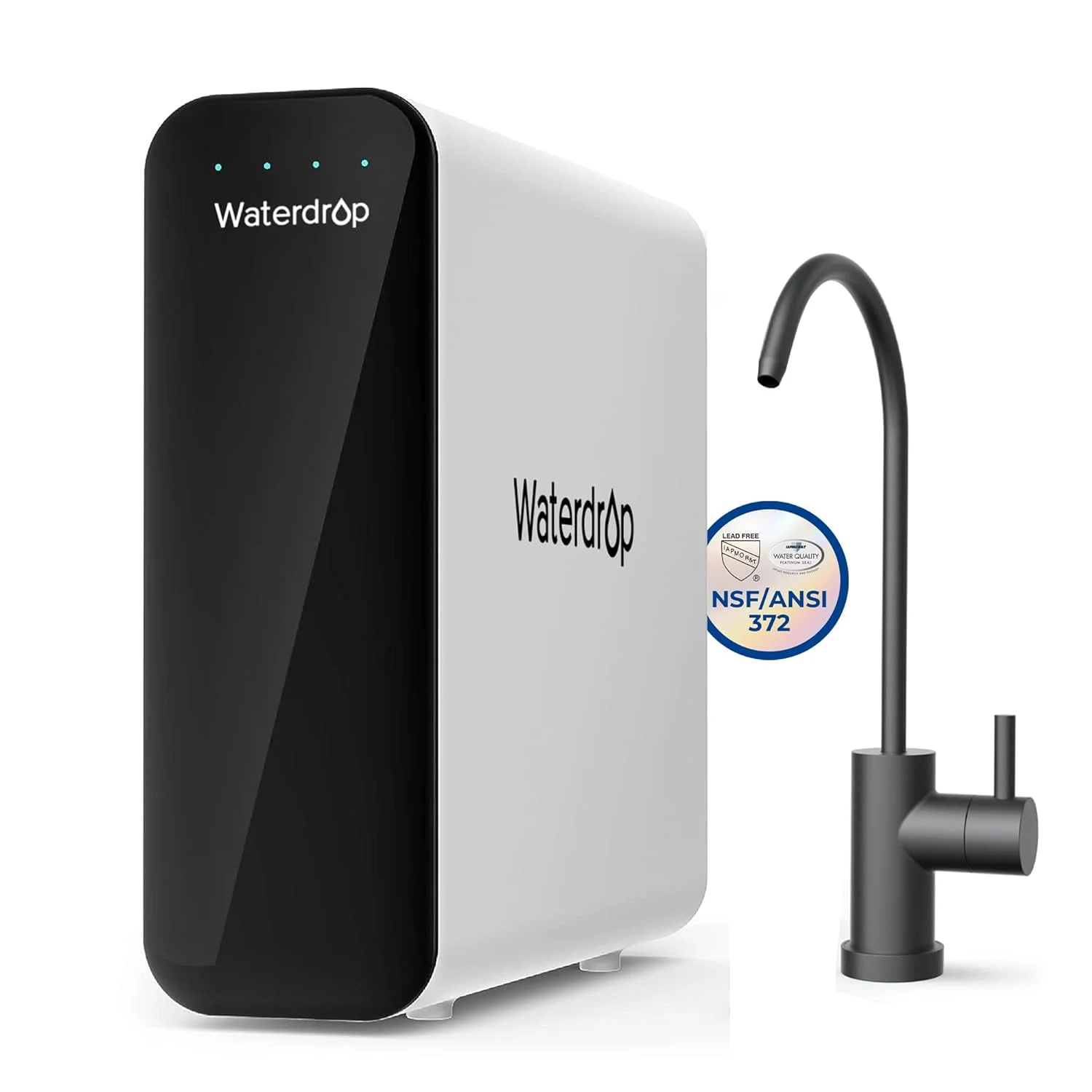 سیستم فیلتر آب زیر سینکی Waterdrop TSU با فیلتراسیون فوق العاده 0.01 میکرومتر، سیستم فیلتراسیون 3 مرحله ای بدون مخزن زیر سینکی با شیر، پنل هوشمند، TDS را کاهش نمی دهد (بدون اسمز معکوس)، نیاز به سوراخکاری دارد سیستم فیلتر آب زیر سینکی Waterdrop TSU با فیلتراسیون فوق العاده 0.01 میکرومتر، سیستم فیلتراسیون 3 مرحله ای بدون مخزن زیر سینکی با شیر، پنل هوشمند، TDS را کاهش نمی دهد (بدون اسمز معکوس)، نیاز به سوراخکاری دارد