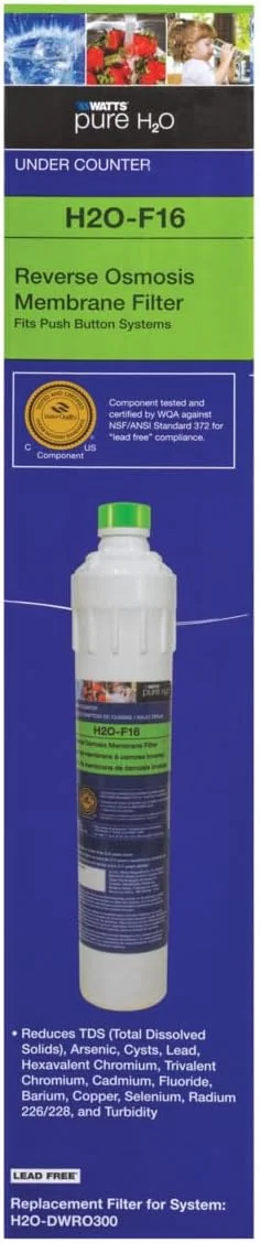 فیلتر ممبران جایگزین واتس Pure H2O برای زیر سینک
