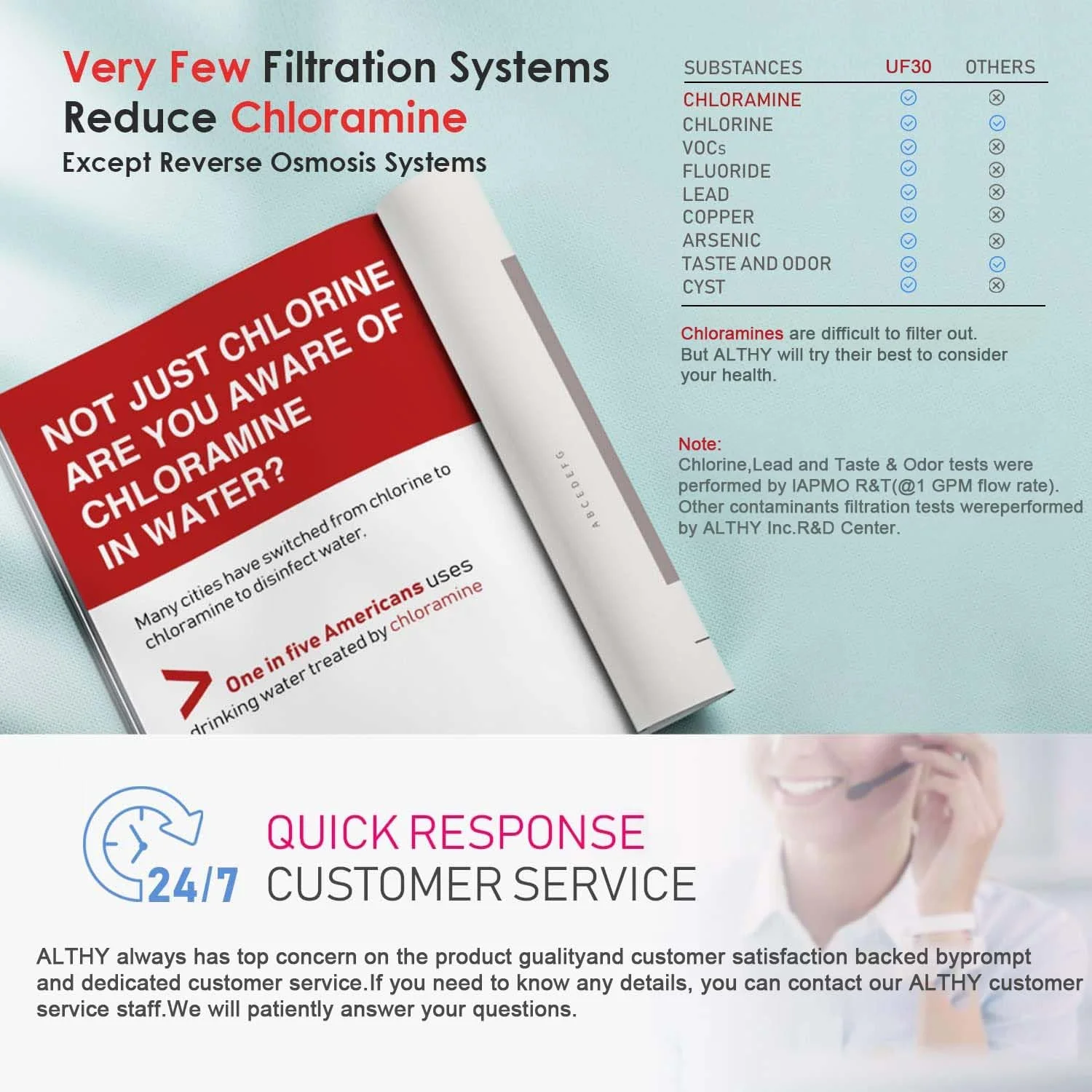 سیستم تصفیه آب زیر سینکی التی با فیلتراسیون فوق العاده، 3 مرحله PP+UF+AC، اتصال مستقیم، حذف فلزات سنگین، کلر، بو و طعم نامطبوع سیستم تصفیه آب زیر سینکی التی با فیلتراسیون فوق العاده، 3 مرحله PP+UF+AC، اتصال مستقیم، حذف فلزات سنگین، کلر، بو و طعم نامطبوع